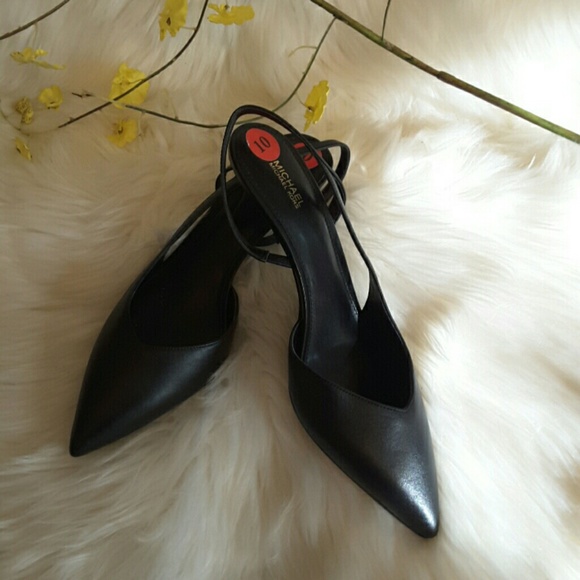 Michael kors genuine leather slingback shoes - Picture 2 of 8